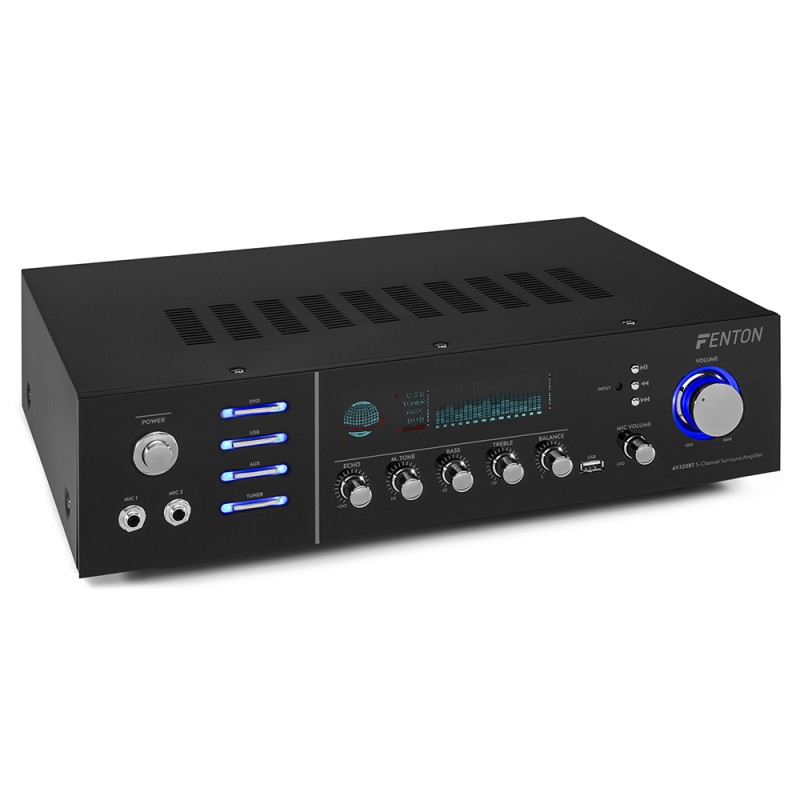 compact 5 channel amp