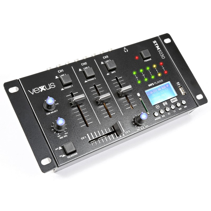 Mixer 4ch/BT/MP3/Rec/LED EGO Technologies