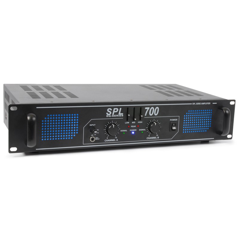 Amplifier 2x 350W EQ BLK - EGO Technologies