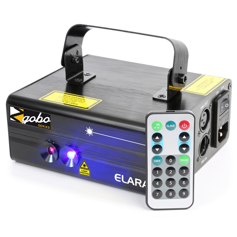 Double Laser RB Gobo DMX IRC 300mW - EGO Technologies